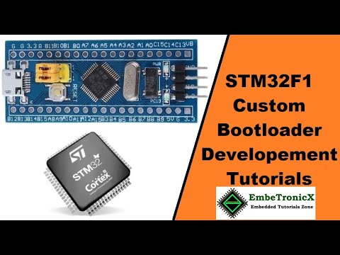 Updating the Application using Custom Bootloader - STM32F103 Bootloader Development  Part 3