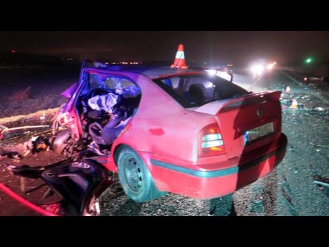 Tragický střet dvou vozidel u Horní Moštěnice. Jeden z řidičů nehodu nepřežil