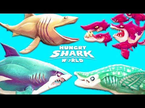Hungry Shark World - All XXL Sharks