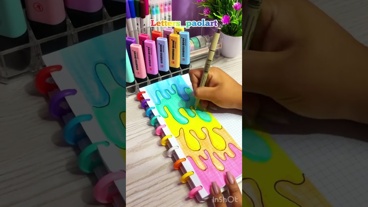 Pretty dividers #dividers #shorts #morradelosplumones