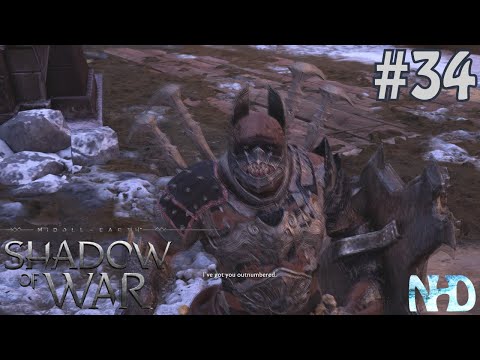 Let's Play Middle-earth Shadow of War (pt34) Grotesque Leader