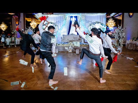 Gabroo Jawan Wedding Reception Bhangra Performance