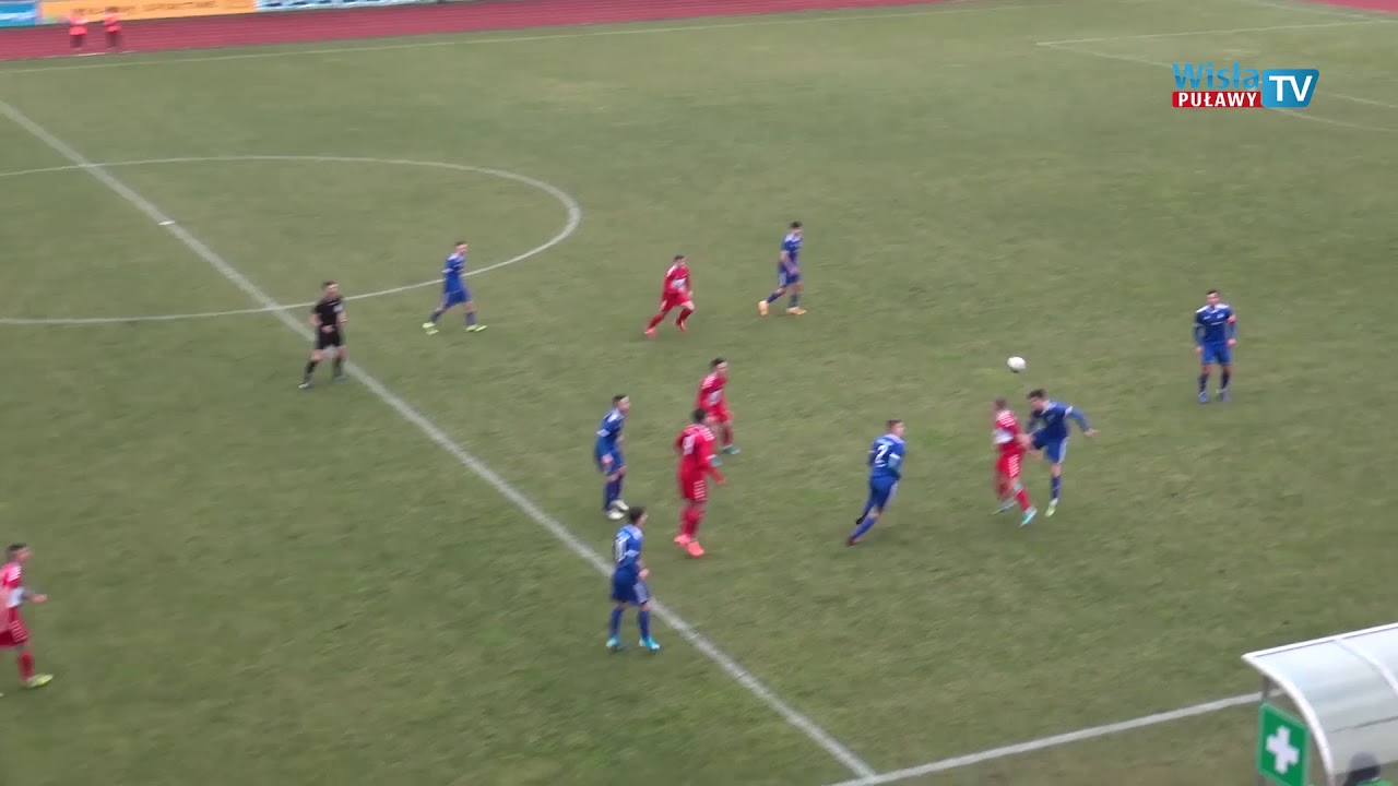 WIDEO: Wisła Puławy - Sokół Sieniawa 1-0 [SKRÓT MECZU]