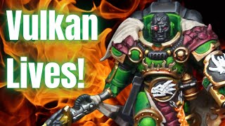 Painting Vulkan He’stan – Forgefather of the Salamanders