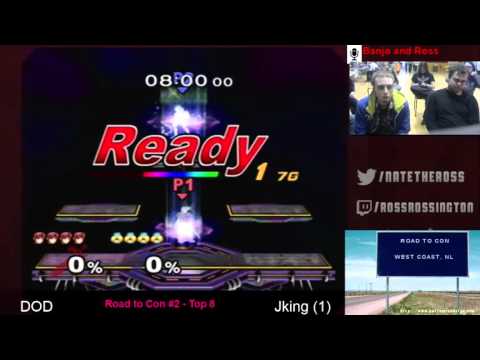 RTC 2 Melee - Top 8 - Loser Gets 7th - DOD vs  Jking