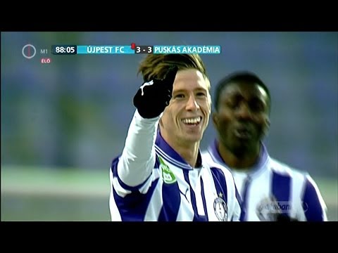 Simon Krisztián gólja az Újpest FC - Puskás Akadémia FC mérkőzésen