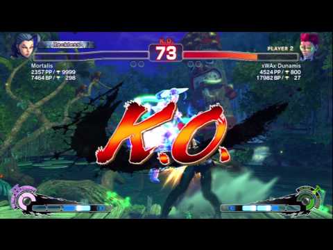 SSF4 AE 2012 Ranked Mortalis (Rose) vs xWAx Dunamis (Viper)