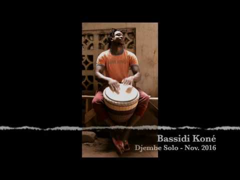 Bassidi Koné - Djembe Solo, Nov. 2016
