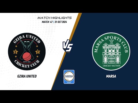 Match 47 - GU vs MAR | Highlights | ECS Malta, 2024 | 31 Oct 2024 | ECS24.976