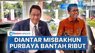 Momen Purbaya Diantar Ketua Komisi XI DPR Misbakhun, Tepis Isu Lagi Ribut: Saya Ditraktir Makan
