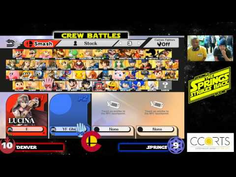 SSV - Springs Vs. Denver Crew Battles - Smash 4