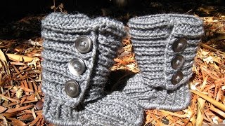 Вяжем Угги/Uggs для девочки. How to knit CARDY UGGs