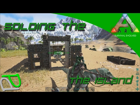 Taming a Baryonyx! Soloing the Ark S2E64