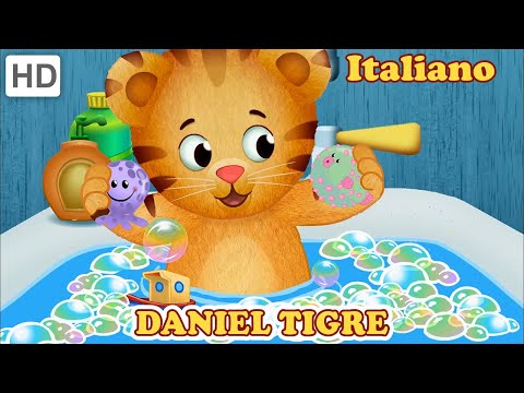 È l'ora del bagno! | Abitudini salutari (episodi completi) | Daniel Tigre in Italiano