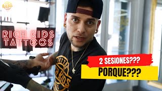 🔥TATUANDO sesión MANGA completa Arcangel San Miguel TATUAJE /Blackandgrey - Rich Kids Tattoos
