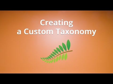 Pods 8 Creating a Custom Taxonomy With Pods