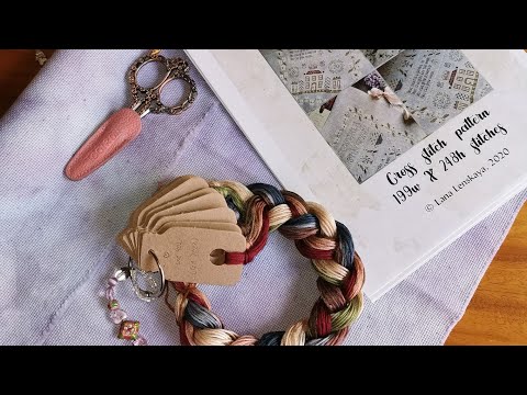 Flosstube #127 Stitch with me, chatting with you, my stitchy friends ❤️