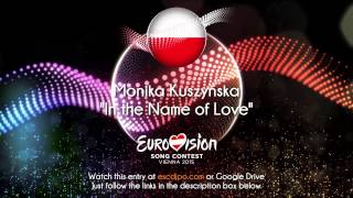Monika Kuszyńska - "In the Name Of Love" (Poland) - [Instrumental version]