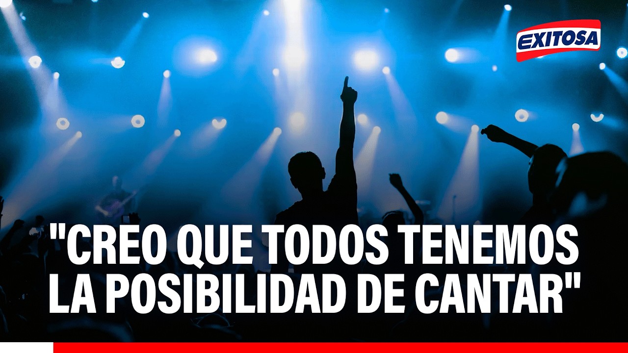 🔴🔵 Gonzalo Tejada: "Creo que todos tenemos la posibilidad de cantar"