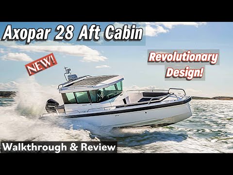 Weekend Getaways Made Easy! The 2024 Axopar 28 Aft Cabin Full Tour