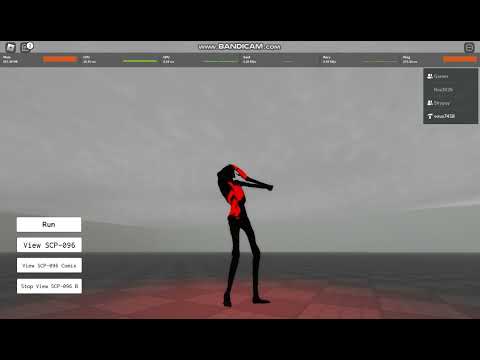 Roblox:SCP Demonstration 2 New SCP-096 B!