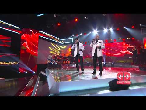 LRT „Dainų daina“: V. Frankonis ir R. Bubnelis - Skinsiu raudoną rožę