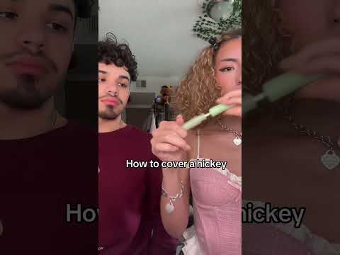 How to cover a hickey #grwm #makeuptutorial #makeup ￼