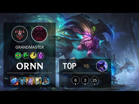 Ornn Top vs Ryze - BR Grandmaster Patch 11.23