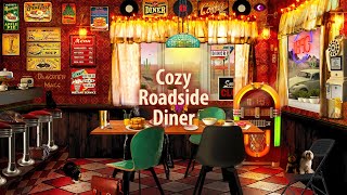 ASMR soundscape - 🥞 Cozy Roadside Diner Ambience - day version (cooking, purring, diner sounds) 🌵
