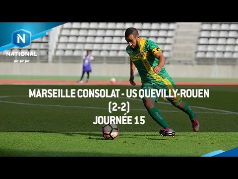 J15 : Marseille Consolat - US Quevilly-Rouen (2-2), le résumé