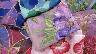 Hand Painted Suits and Gorgeous Hand Painted Dupattas by KAURZ COLLECTIONZ (Mohali)