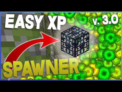 Mob Spawner XP Farm (NO REDSTONE) | Minecraft 1.20  (1.13+) Tutorial | Skeleton and Zombie Farm V3