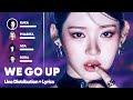 BABYMONSTER WE GO UP Line Distribution Lyrics Karaoke PATREON REQUESTED