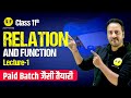 Class 11th Maths Relation And Function Basic To Advance Lecture 1 By Ushank Sir Science And Fun