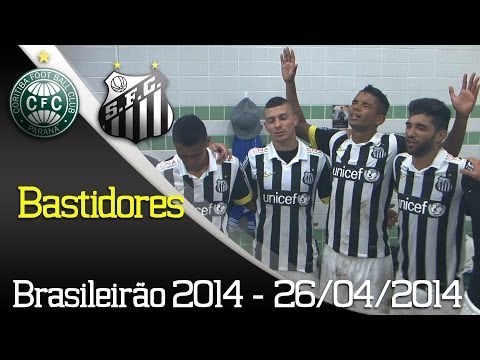 Coritiba 0 x 0 Santos - Bastidores - Brasileirão 2014