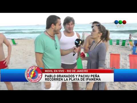 Pachu y Pablo en las Playas de Brasil 2014