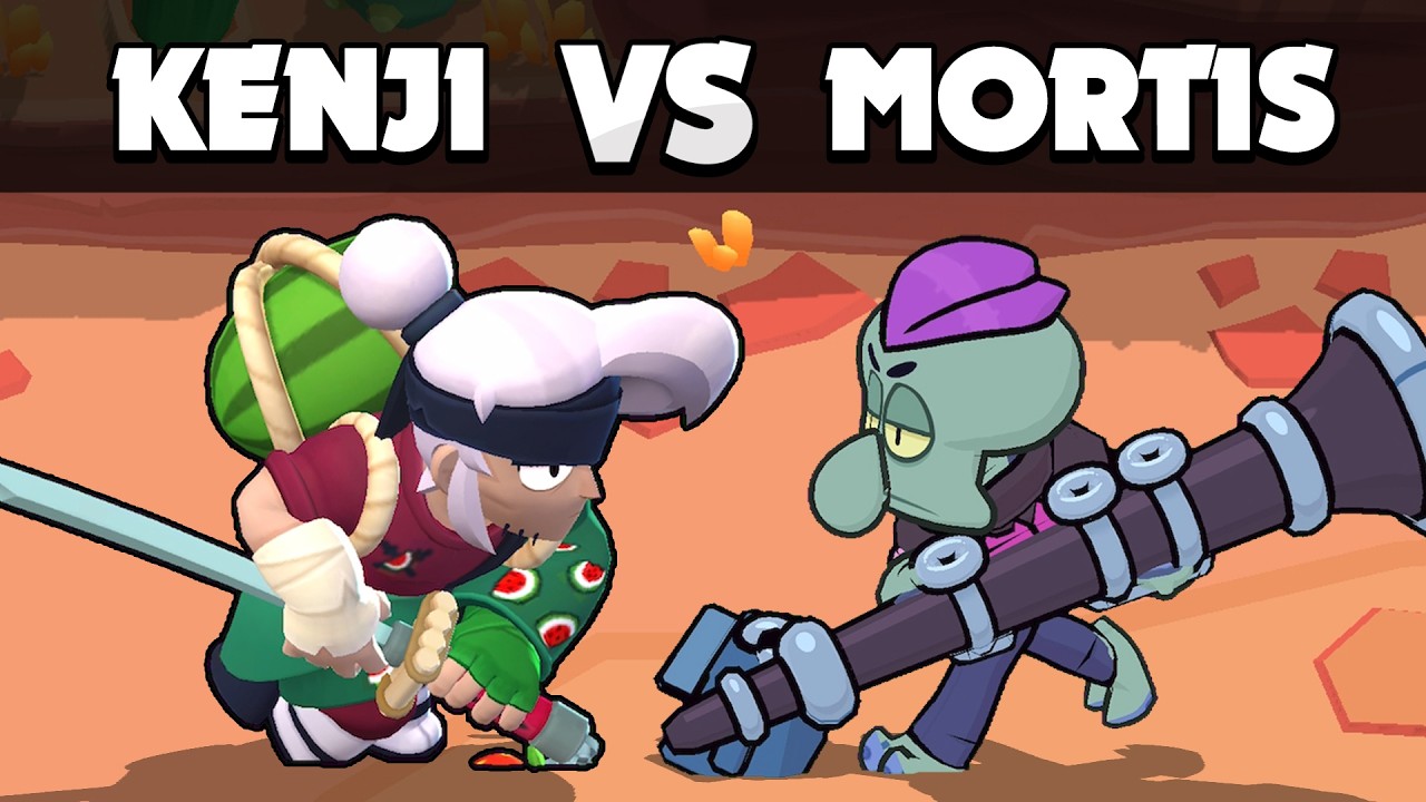 KENJI vs MORTIS | 1 vs 1 | Brawl Stars