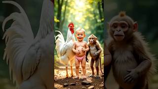 Download lagu Baby and Monkey Cartoon Dance #shorts #shortvideo #youtubeshorts mp3