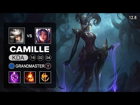 Camille vs Irelia Top - EUW Grandmaster - Patch 12.8 Season 12