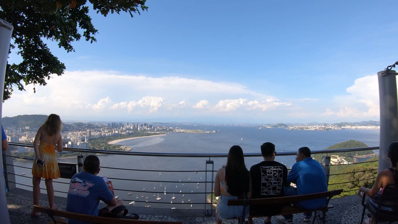 ⁴ᴷ⁶⁰ Walking Rio de Janeiro - Brazil : Morro da Urca