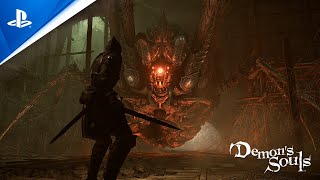 Монстры и боссы Каменного клыка в новом геймплейном ролике Demon's Souls Remake