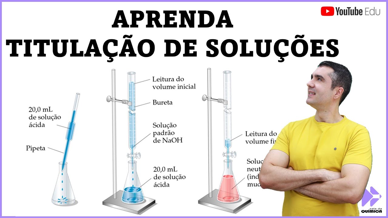 TITULAÇÃO - QUÍMICA PARA QUEM TEM DIFICULDADE!