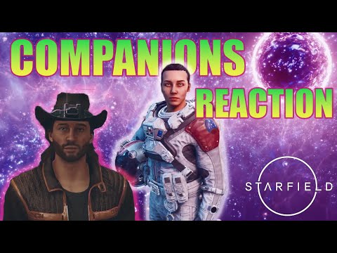 Companions reacting to walking away from the Unity - Starfield Game ENDING
