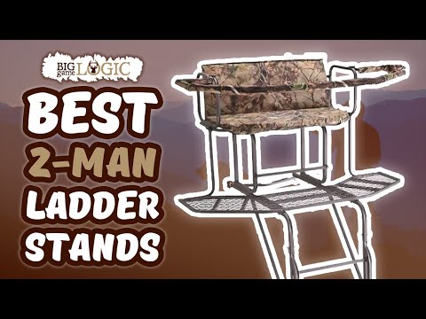 Best 2-Man Ladder Stands 🧗 (Ultimate Round-up) | Big Game Logic