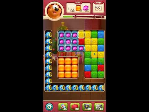 Toon Blast Level 2198 - NO BOOSTERS 🐻🐺🐱 | SKILLGAMING ✔️