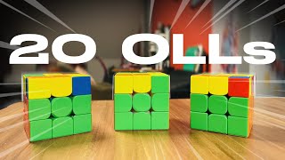 Learn 20 EASY OLLs NOW! | T Cubing
