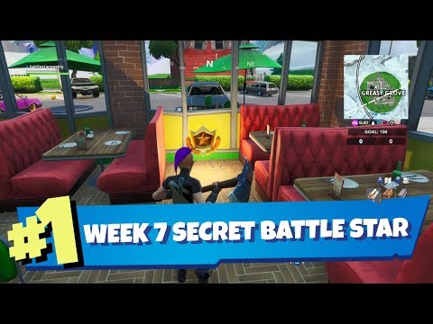 Season 10 Week 7 Secret Battle Star Location Guide - Fortnite Season X Secret Loading Screen