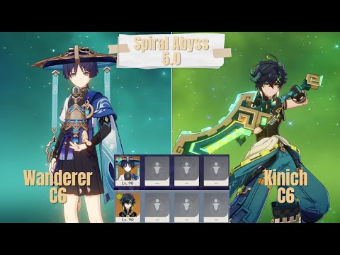 C6 Wanderer & C6 Kinich Solo Spiral Abyss 5.0