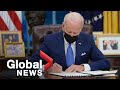 Biden signs executive orders to undo chi