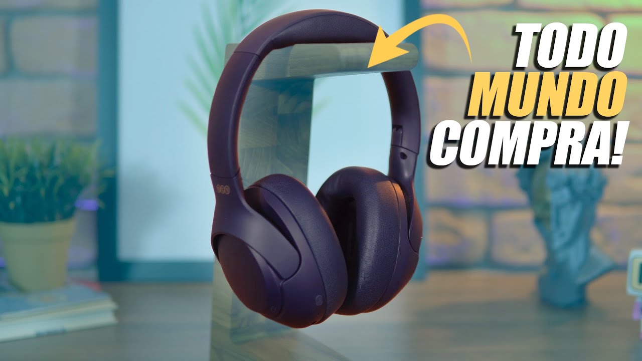 QCY H3 // Tá TODO MUNDO FALANDO desse FONE DE OUVIDO BLUETOOTH com CANCELAMENTO de RUÍDO!